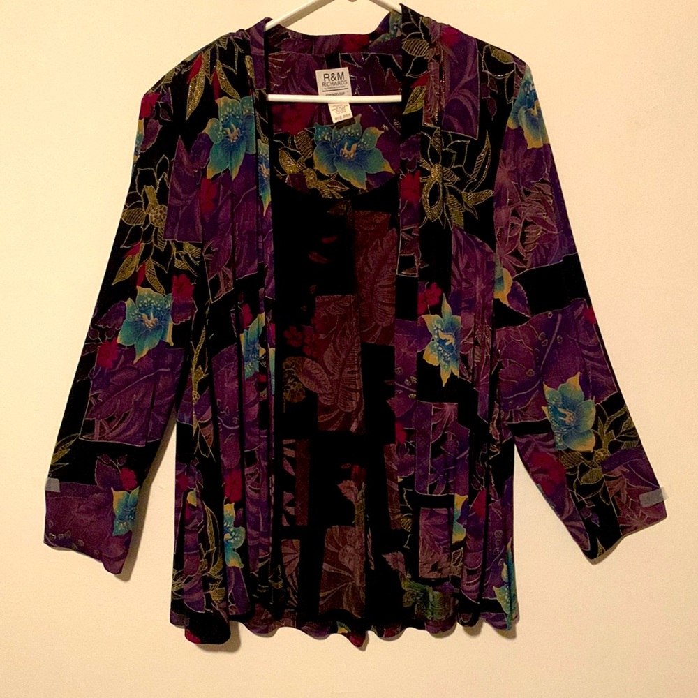 R&M Richards Shacket/ Cardigan